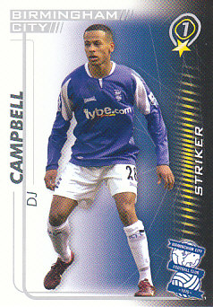 D.J. Campbell Birmingham City 2005/06 Shoot Out #368